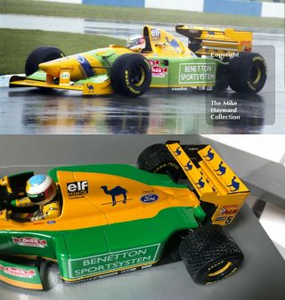 Michael Schumacher Benetton B193 Gp European 1993 1:18