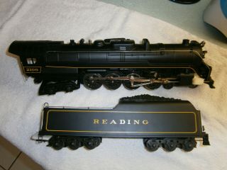 Lionel 6 - 18006 4 - 8 - 4 T - 1 Reading Steam Locomotive Cab 2100 C - 8 1989 Uncat