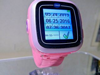Ln Vtech Kidizoom Smart Watch 1557 Neon Pink Smart Camera Audio & Video Recorder