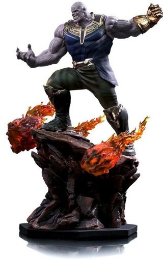 Marvel Avengers Infinity War Thanos Battle Diorama Statue