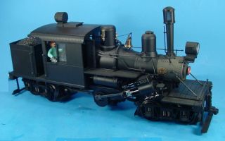1:20.  3 G Scale Bachmann Spectrum 81181 25 Ton Class B Climax Steam Locomotive