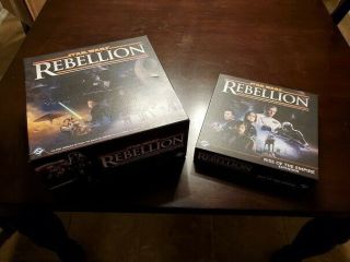 Star Wars Rebellion Board Game & Rise Of The Empire Expansion - Ffg