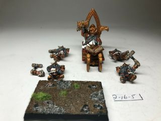 Warhammer Dispossessed Aos Dwarf Thorgrim Grudgebearer - Metal Oop