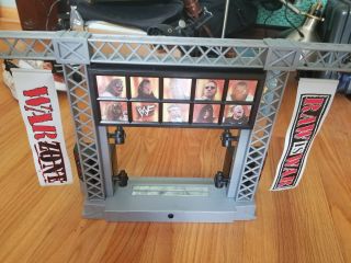 WWF Titan Tron Live Entrance Stage WWE Jakks RING wrestling figure WWE WCW ECW 2