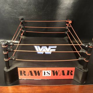 Wwf Jakks Raw Is War Ring 1996 Attitude Era Wcw Wwe Tna Ecw Classic
