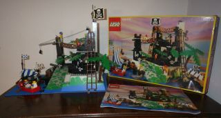 Lego 6273 Pirates Rock Island Refuge With Instructions & Box Vintage Complete