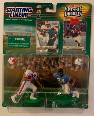 Starting Lineup Eddie George Earl Campbell Classic Doubles 1999 Action Figures