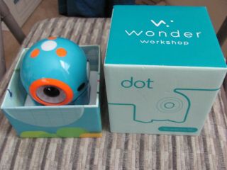Wonder Workshop® Dot Robot,  Turquoise,  But In