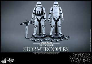 HOT TOYS STAR WARS FORCE AWAKENS STORMTROOPERS SET 12 