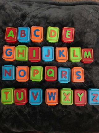 Vtech Sit - To - Stand Alphabet Train Replacement 25 Letters Blocks