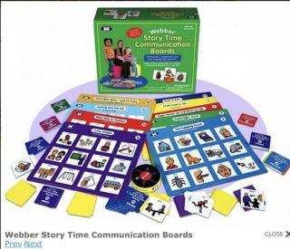 Webber Story Time Communication Boards: