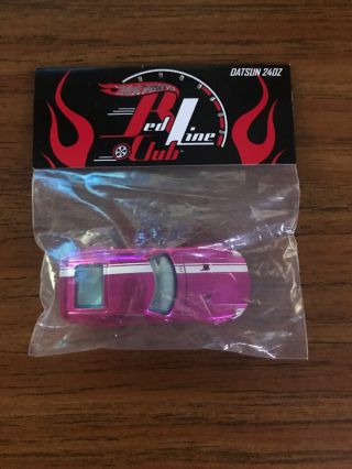Hotwheels Rlc Datsun 240z Pink Party Car 30th Collectors Convention 2016