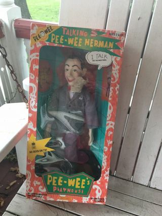 Pee Wee’s Playhouse Matchbox Talking Pee - Wee Herman Doll