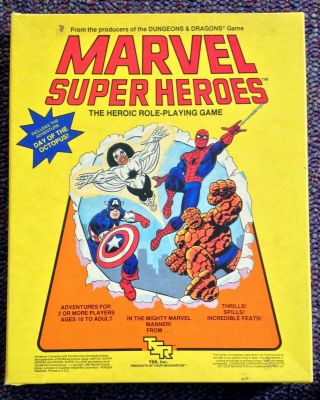 Marvel Heroes Basic Set (ex, ) Tsr 6850