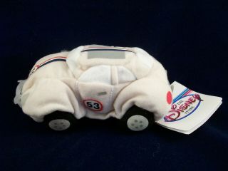 Disney Store " Herbie - The Love Bug " Mini Plush Bean Bag Nwt Rare