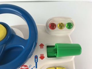 Vtech Little Smart Tiny Tot Driver Steering Wheel Lights and Sounds Toy XX 2