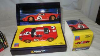 Scalextric C2509a Ford Gt40 Mkii Lemans 1966 1/32 Scale Slot Car Mib