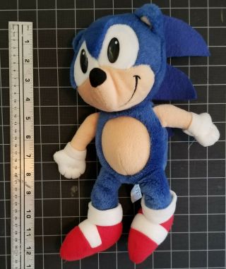 1993 Sega Sonic The Hedgehog Plush Caltoy,  Very Hard To Find,  Rare