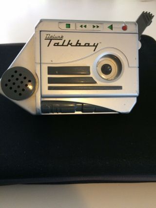 Deluxe Talkboy 1992 Cassette Tape Recorder Home Alone 2 Vintage