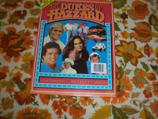 3 Vintage 1981 Dukes Of Hazzard Coloring And Activity Books