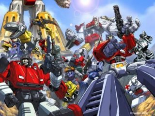 Transformers Poster: Autobots Generation 1 Group 27 " X 39.  5 " Pat Lee Dreamwave