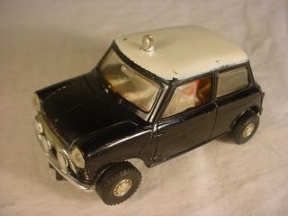 Vintage Scalextric Mini Cooper C7 Type 1 Black 1960s