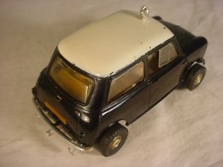 Vintage Scalextric Mini Cooper C7 Type 1 Black 1960s 3