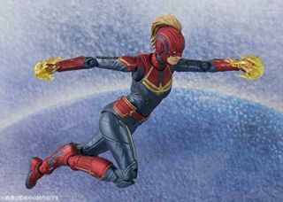 S.  H.  Figuarts Captain Marvel about 150mm PVC & ABS - painted action figure 2
