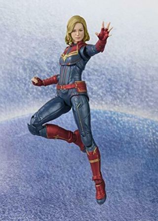 S.  H.  Figuarts Captain Marvel about 150mm PVC & ABS - painted action figure 6