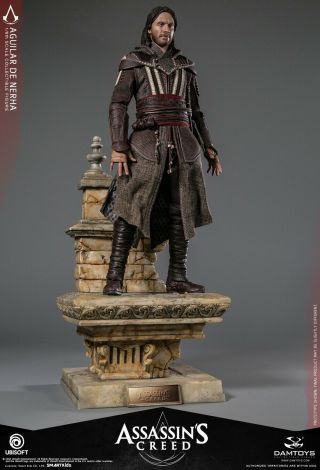 DAM TOYS DMS006 Assassin ' s Creed Movie Aguilar 1/6 Figure with Base 10