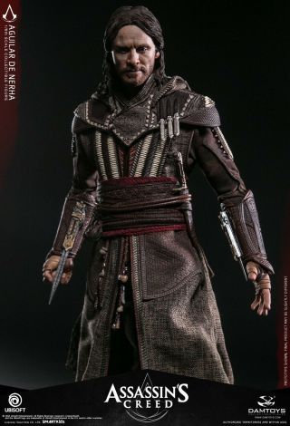 DAM TOYS DMS006 Assassin ' s Creed Movie Aguilar 1/6 Figure with Base 9