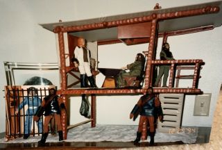 Rare Vintage 1975 Mego Planet Of The Apes Treehouse And Fortress In Vg