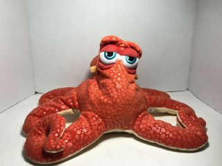 Disney Pixar Finding Dory/nemo - Orange 18 " Hank The Octopus Plush Toy Stuffed
