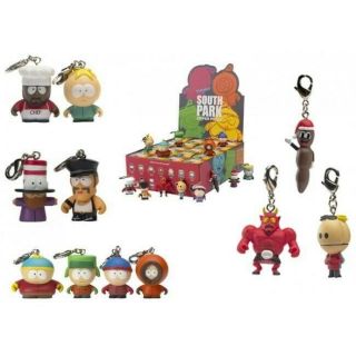 Kidrobot South Park Zipper Pulls Series 1 Complete Set