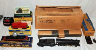 Scarce Boxed Set 1955 American Flyer 14sp Jc Penney 
