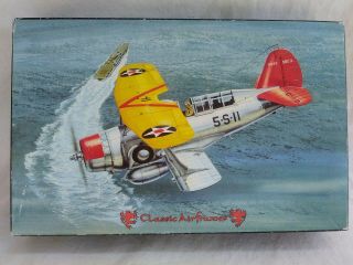 Classic Air Frames 412 - 39 Sbc - 3 Helldiver - 1/48 Scale Kit W/ Pe & Resin Parts