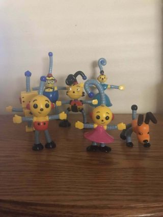 Rolie Polie Olie Bendable Toys Disney Junior Figurines
