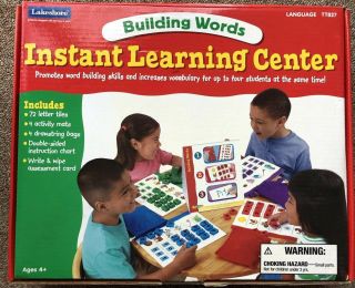 Lakeshore - Building Words - Instant Learning Center,  Language,  Promotes Skills