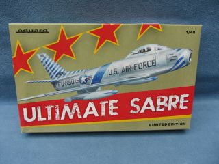 Eduard - Limited Edition Usaf Ultimate Sabre F - 86 Rare 1/48