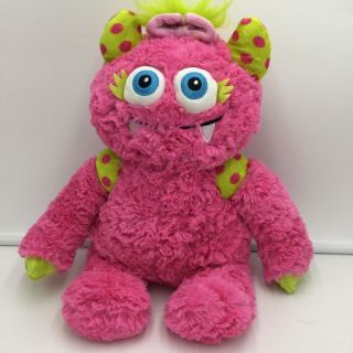 Gund Monsteroos Shasta Pink Monster Plush Soft Toy Stuffed 14 " 4048322