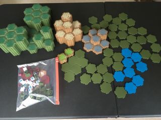 Heroscape Master Set 2 Swarm Of The Marro Complete - No Box Or Instructions