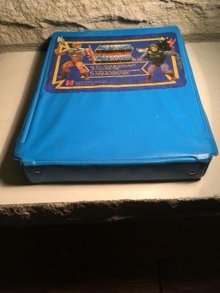 1986 Masters of the Universe 5th Anniversary Collectors Case MOTU 5