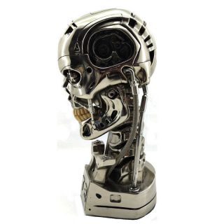 Terminator T2 T - 800 Endoskeleton Resin Statue Skull Statuette Figure Collectible 3