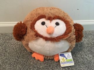 Retired Squishable Barn Owl Limited Edition Cute Plush Toy Stuffed Animal