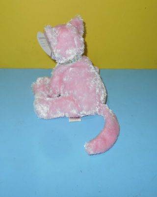 Ty Beanie Babies 2002 Carnation Pink Cat Kitten 6 
