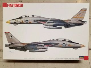 Hasegawa 1/72 Grumman F - 14a Tomcat Usn Vf - 14/32 Uss John F Kennedy