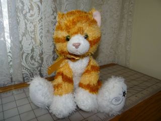 Russ Shining Stars Orange Tabby Cat - Stuffed Plush Perfect