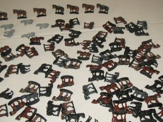 221 MINIATURE MILITARY METAL HORSES COLLECTIBLE HORSE TOYS TOY 4