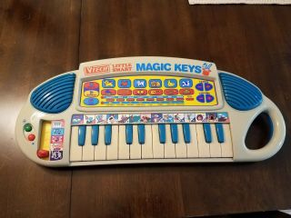 Vintage Vtech Little Smart Magic Keys Keyboard Piano Musical Toy