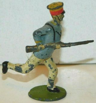 Pre - War Britains 1930s Lead,  Japanese Infantry Charging,  From Set 134